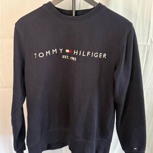 Tommy Hilfiger Men's Navy Crewneck Sweater